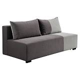 ΚΑΝΑΠΕΣ ΚΡΕΒΑΤΙ MIRELLO ΓΚΡΙ ΜΕ ΑΝΟΙΧΤΟ ΓΚΡΙ 198x95x81εκ