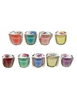 Κερί αρωμ.σε γυαλ. ποτήρι 12χρ. 7.5Χ8.5