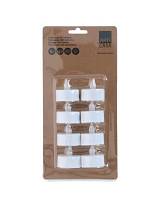 Κεριά ρεσώ LED 8τμχ Φ3,7Η3,7cm