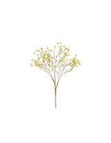 Κλαδί κίτρινα ανθάκια Η116cm