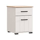 ΚΟΜΟΔΙΝΟ LAMBETH NO1F1V CASHMERE-ARTISAN OAK ΧΡΩΜΑ 41x41x54εκ