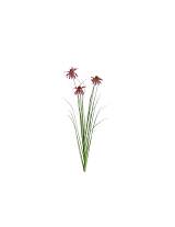 Μαργαρίτες κλαδί Χ3 μωβ 100εκ.