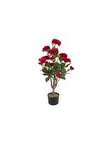 Ντάλια κόκκινη σε κασπώ 45x82εκ.