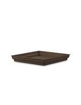Πιάτο τετρ. 23Χ23Χ3.5 εκ. BROWN