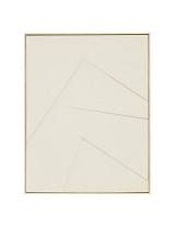 Πίνακας 3D "MAKANA" εκρού 100x78cm