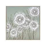 ΠΙΝΑΚΑΣ ΣΕ ΚΑΜΒΑ Fylliana FL25078 ΛΕΥΚΟ-ΧΡΥΣΟ-ΠΡΑΣΙΝΟ 102x102εκ