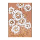 ΠΙΝΑΚΑΣ ΣΕ ΚΑΜΒΑ Fylliana FL25079 ΛΕΥΚΟ-ΧΡΥΣΟ-ΠΟΡΤΟΚΑΛΙ 82x122εκ