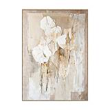 ΠΙΝΑΚΑΣ ΣΕ ΚΑΜΒΑ Fylliana FL50243 ΜΠΕΖ-ΧΡΥΣΟ ΧΡΩΜΑ 80x4x120εκ