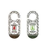 Kάρτες πλαστικοποιημένες Μην ενοχλείτε κρεμαστές 10τεμ 02-217 NOVATEX