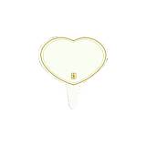 Πινακίδα PVC καρφί Καρδιά 10 τεμ 02-332 NOVATEX