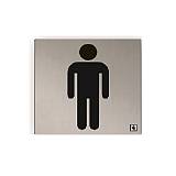 Σήμα αλουμινίου WC ANΔPAΣ 02-636 NOVATEX