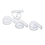 Πιάστρα τραπεζομάντηλου Πλαστική διάφανη 4 τεμ 04-330 NOVATEX