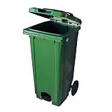 Κάδος με πεντάλ 120lt πράσινος 04-693 NOVATEX