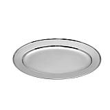 Πιατέλα οβάλ inox 0,7mm 30cm 05-061 NOVATEX