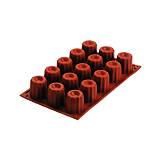 Καλούπι σιλικόνης 15 θέσεων στρόγγυλο 10-302 NOVATEX