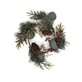 ΧΡΙΣΤΟΥΓΕΝΝΙΑΤΙΚΟ ΣΤΕΦΑΝΙ ΣΕ ΠΡΑΣΙΝΟ ΧΡΩΜΑ 30εκ