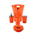 ΣΕΤ ΜΠΑΝΙΟΥ 5 ΤΕΜΑΧΙΩΝ ΠΟΡΤΟΚΑΛΙ sls