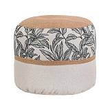 ΔΙΑΚΟΣΜΗΤΙΚΟ ΣΚΑΜΠΟ Fylliana Opulent ΜΠΕΖ-ΜΑΥΡΟ ΧΡΩΜΑ 35x30εκ