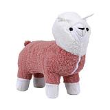 ΔΙΑΚΟΣΜΗΤΙΚΟ ΥΦΑΣΜΑΤΙΝΟ ΣΚΑΜΠΟ Fylliana ΑΛΠΑΚΑ ΡΟΖ ΧΡΩΜΑ 35x18x35εκ