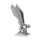 ΕΠΙΤΡΑΠΕΖΙΑ ΔΙΑΚΟΣΜΗΤΙΚΗ ΦΙΓΟΥΡΑ Fylliana Angel ΝΙΚΕΛ ΧΡΩΜΑ 19x16x33εκ