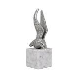 ΕΠΙΤΡΑΠΕΖΙΑ ΔΙΑΚΟΣΜΗΤΙΚΗ ΦΙΓΟΥΡΑ Fylliana Bird ΝΙΚΕΛ ΧΡΩΜΑ 8x6x20εκ