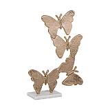 ΕΠΙΤΡΑΠΕΖΙΑ ΔΙΑΚΟΣΜΗΤΙΚΗ ΦΙΓΟΥΡΑ Fylliana Butterflies ΑΝΤΙΚΕ ΧΡΥΣΟ ΧΡΩΜΑ 28x9x38εκ