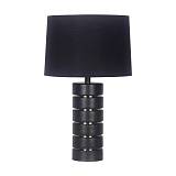 ΕΠΙΤΡΑΠΕΖΙΑ ΛΑΜΠΑ Fylliana FL24575 ΜΕΤΑΛΛΙΚΗ ΜΑΥΡΟ ΧΡΩΜΑ 31x51εκ Ε27