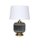 ΕΠΙΤΡΑΠΕΖΙΑ ΛΑΜΠΑ Fylliana FL25051 ΜΕΤΑΛΛΟ-ΓΥΑΛΙ ΧΡΥΣΟ-ΑΣΗΜΙ-ΛΕΥΚΟ ΧΡΩΜΑ Ε27 35x49εκ