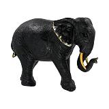 ΕΠΙΤΡΑΠΕΖΙΟ ΔΙΑΚΟΣΜΗΤΙΚΟ ΕΛΕΦΑΝΤΑΣ Fylliana FL18012 ΜΑΥΡΟ-ΧΡΥΣΟ ΧΡΩΜΑ 28x10x17εκ