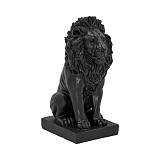 ΕΠΙΤΡΑΠΕΖΙΟ ΔΙΑΚΟΣΜΗΤΙΚΟ ΛΙΟΝΤΑΡΙ Fylliana FL243905 ΜΑΥΡΟ-ΧΡΥΣΟ ΧΡΩΜΑ 10x13x25εκ