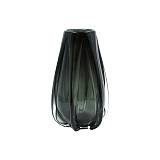 ΓΥΑΛΙΝΟ ΔΙΑΚΟΣΜΗΤΙΚΟ ΒΑΖΟ Fylliana FL1727 ΗΜΙΔΙΑΦΑΝΟ ΓΚΡΙ ΧΡΩΜΑ 15x26εκ