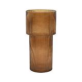 ΓΥΑΛΙΝΟ ΔΙΑΚΟΣΜΗΤΙΚΟ ΒΑΖΟ Fylliana FL29 AMBER 15x29εκ