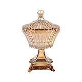 ΓΥΑΛΙΝΟ ΔΙΑΚΟΣΜΗΤΙΚΟ Fylliana FL1206 AMBER ΧΡΩΜΑ 18x29εκ