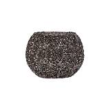 ΓΥΑΛΙΝΟ ΕΠΙΤΡΑΠΕΖΙΟ ΚΗΡΟΠΗΓΙΟ ΡΕΣΩ Fylliana Mosaic ΓΚΡΙ ΧΡΩΜΑ 13x10εκ