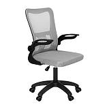 ΚΑΡΕΚΛΑ ΓΡΑΦΕΙΟΥ Fylliana FL611 ΓΚΡΙ ΧΡΩΜΑ 57x54x106εκ