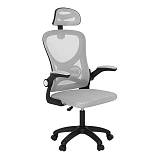 ΚΑΡΕΚΛΑ ΓΡΑΦΕΙΟΥ Fylliana FL850 ΓΚΡΙ ΧΡΩΜΑ 63x55x101εκ