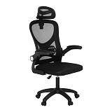 ΚΑΡΕΚΛΑ ΓΡΑΦΕΙΟΥ Fylliana FL850 ΜΑΥΡΟ ΧΡΩΜΑ 63x55x101εκ