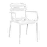 ΚΑΡΕΚΛΑ ΚΗΠΟΥ ΑΠΟ ΠΟΛΥΠΡΟΠΥΛΕΝΙΟ Fylliana "Olivia" ΜΕ UV ΠΡΟΣΤΑΣΙΑ ΛΕΥΚΟ ΧΡΩΜΑ 43x58x81εκ