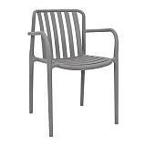 ΚΑΡΕΚΛΑ ΚΗΠΟΥ ΑΠΟ ΠΟΛΥΠΡΟΠΥΛΕΝΙΟ Fylliana "Sophia" ΜΕ UV ΠΡΟΣΤΑΣΙΑ ΣΚΟΥΡΟ ΓΚΡΙ ΧΡΩΜΑ 57x58x82εκ