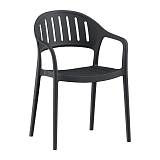 ΚΑΡΕΚΛΑ ΚΗΠΟΥ Fylliana "Calmara" ΑΠΟ ΠΟΛΥΠΡΟΠΥΛΕΝΙΟ (PP) ΜΑΥΡΟ ΧΡΩΜΑ 57x52x81εκ