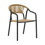 ΚΑΡΕΚΛΑ ΚΗΠΟΥ Fylliana "Solace" ΓΚΡΙ-ΦΥΣΙΚΟ ΧΡΩΜΑ 56x65x82εκ