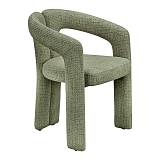 ΚΑΡΕΚΛΑ ΤΡΑΠΕΖΑΡΙΑΣ ΕΠΕΝΔΕΔΥΜΕΝΗ Fylliana "Ophelia" ΠΡΑΣΙΝΟ ΧΡΩΜΑ 60x56x77εκ