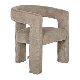 ΚΑΡΕΚΛΑ ΤΡΑΠΕΖΑΡΙΑΣ Fylliana FL6493 ΚΑΦΕ ΧΡΩΜΑ ΥΦΑΣΜΑΤΟΣ 64x56x75εκ