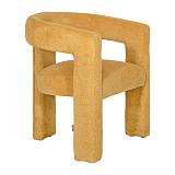 ΚΑΡΕΚΛΑ ΤΡΑΠΕΖΑΡΙΑΣ Fylliana FL6493 ΜΟΥΣΤΑΡΔΙ ΧΡΩΜΑ ΥΦΑΣΜΑΤΟΣ 64x56x75εκ