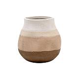 ΚΕΡΑΜΙΚΟ ΒΑΖΟ Fylliana FL20092 ΑΝΟΙΧΤΟ ΚΑΦΕ ΧΡΩΜΑ 18x18εκ