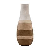 ΚΕΡΑΜΙΚΟ ΒΑΖΟ Fylliana FL20094 ΑΝΟΙΧΤΟ ΚΑΦΕ ΧΡΩΜΑ 28x48εκ