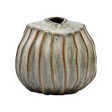 ΚΕΡΑΜΙΚΟ ΒΑΖΟ Fylliana FL243 ΠΡΑΣΙΝΟ-ΓΚΡΙ-ΧΡΥΣΟ ΧΡΩΜΑ 19x17εκ