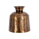 ΜΕΤΑΛΛΙΚΟ ΒΑΖΟ Fylliana FL25042 ΜΠΡΟΝΖΕ ΧΡΩΜΑ 15x16εκ