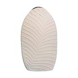 ΜΕΤΑΛΛΙΚΟ ΒΑΖΟ Fylliana FL610551 ΚΡΕΜ ΧΡΩΜΑ 18x10x30εκ