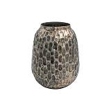 ΜΕΤΑΛΛΙΚΟ ΔΙΑΚΟΣΜΗΤΙΚΟ ΒΑΖΟ Fylliana FL1000 ΑΝΤΙΚΕ ΑΣΗΜΙ ΧΡΩΜΑ 18x22εκ